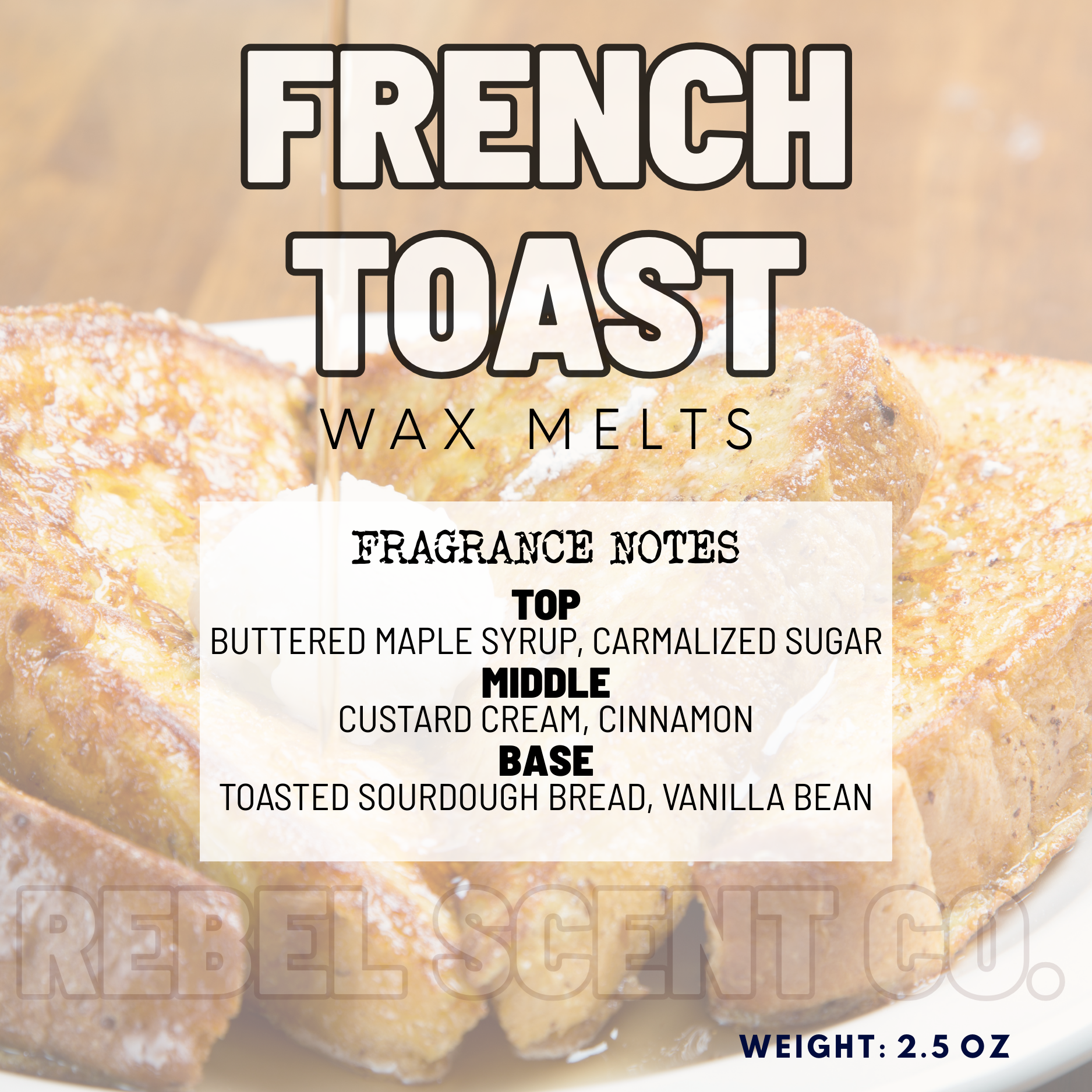 French Toast Wax Melts