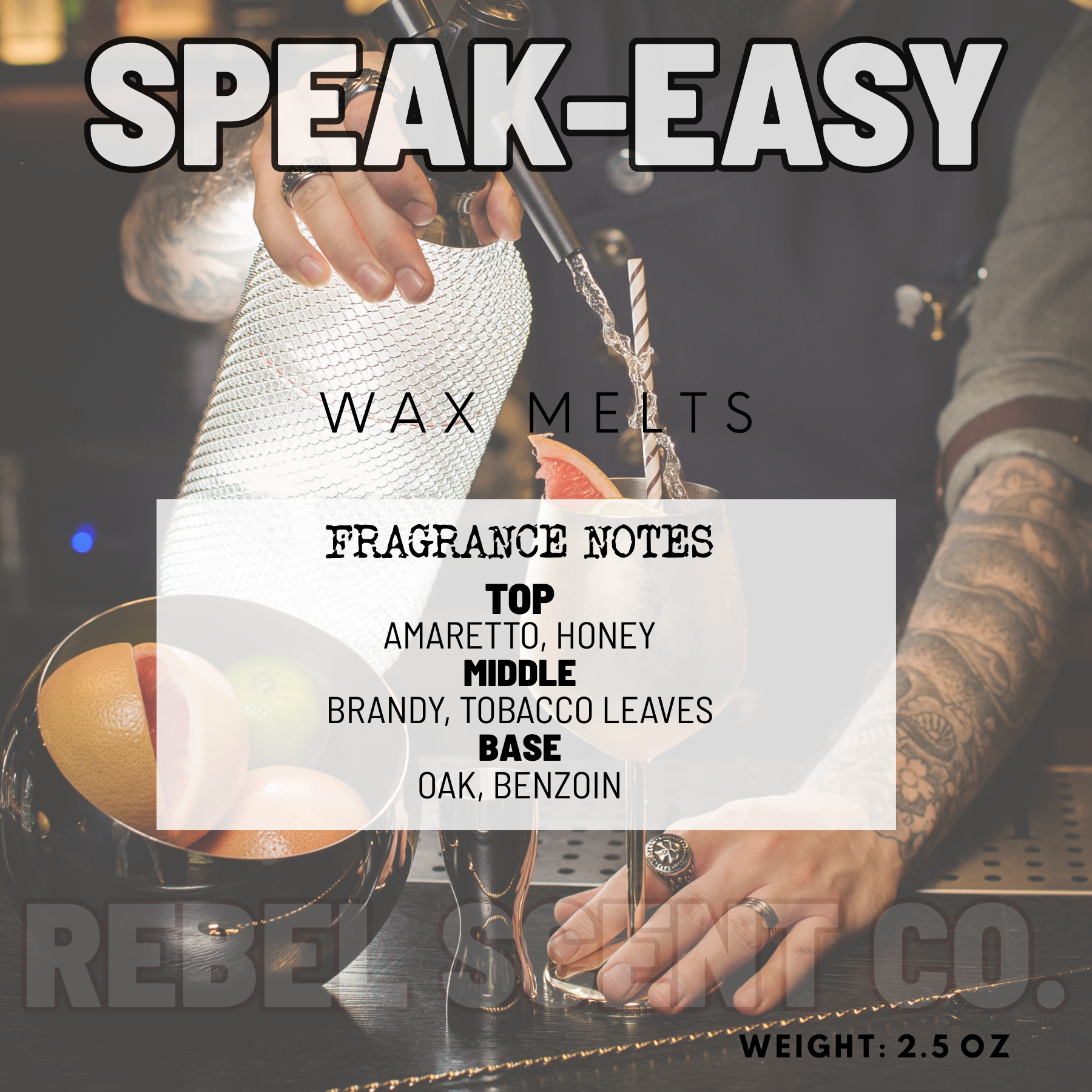 Speak Easy Wax Melts - 2.5oz