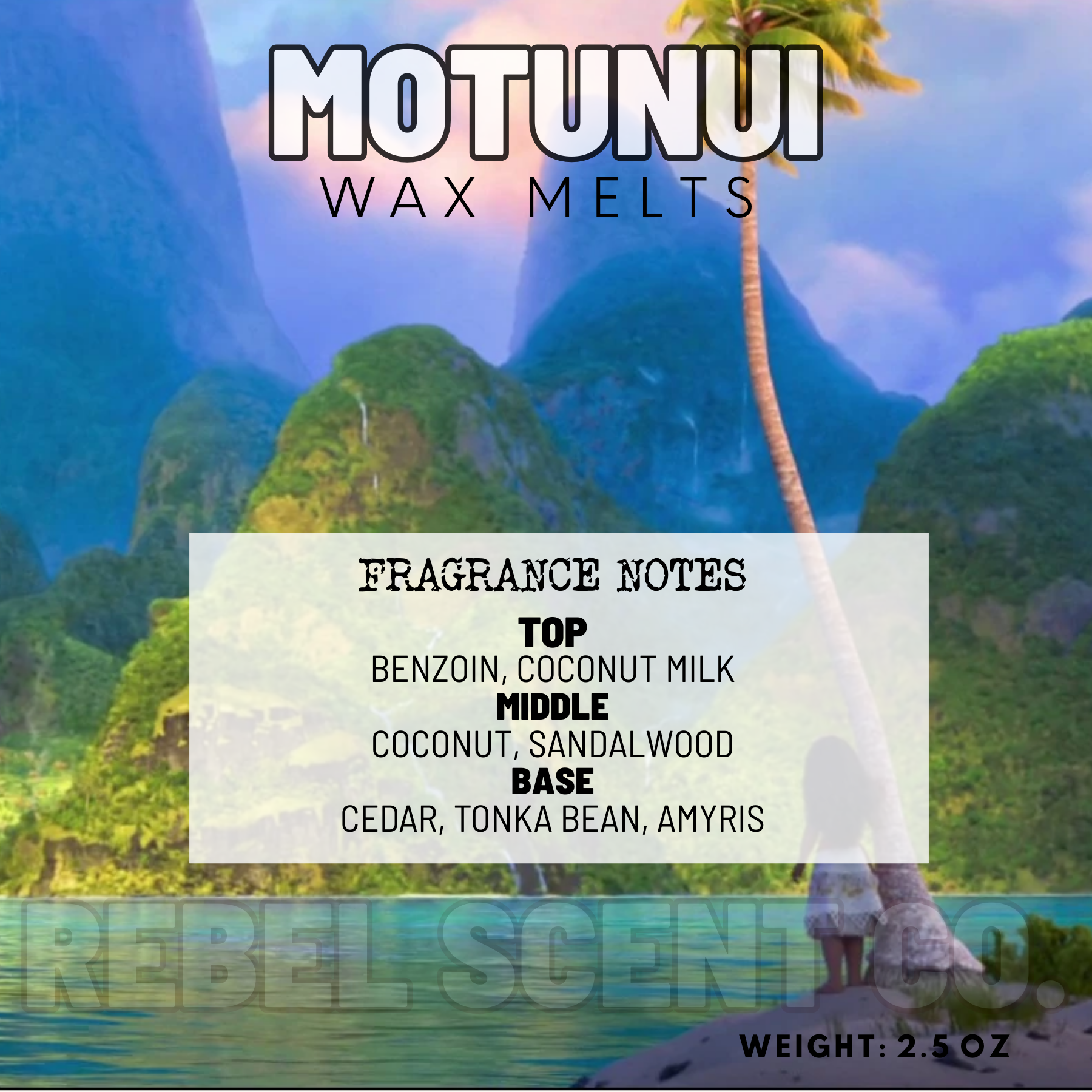 Motunui Wax Melts - 2.5oz