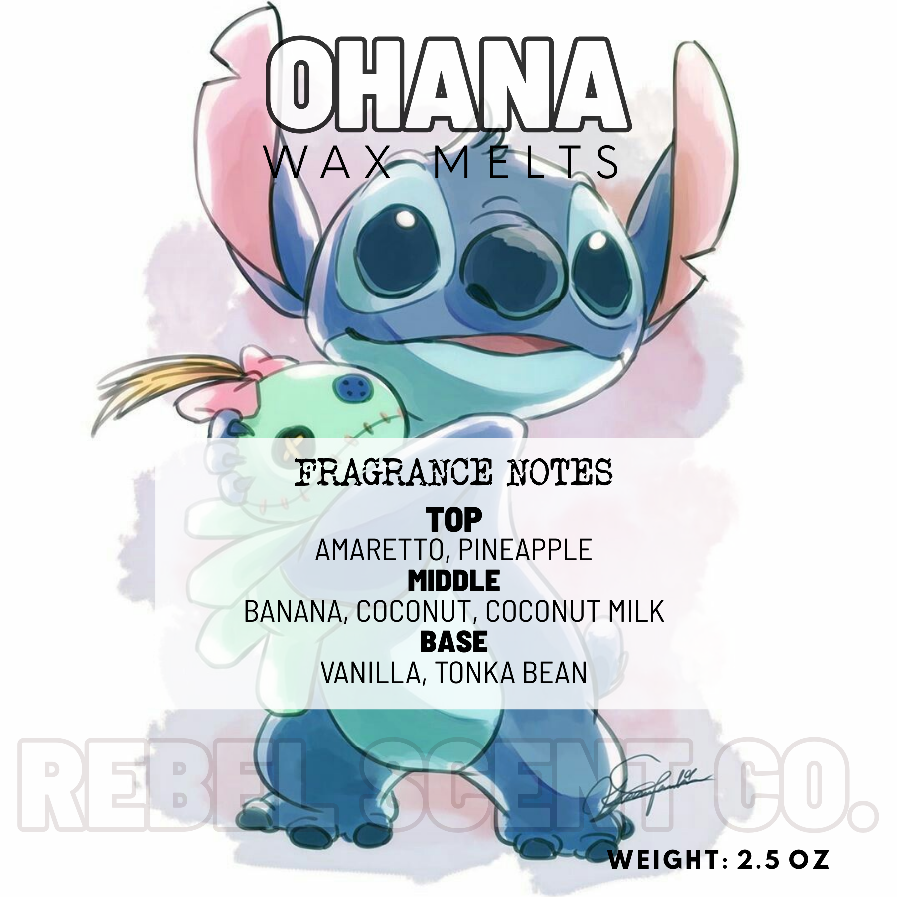 Ohana Wax Melts - 2.5oz