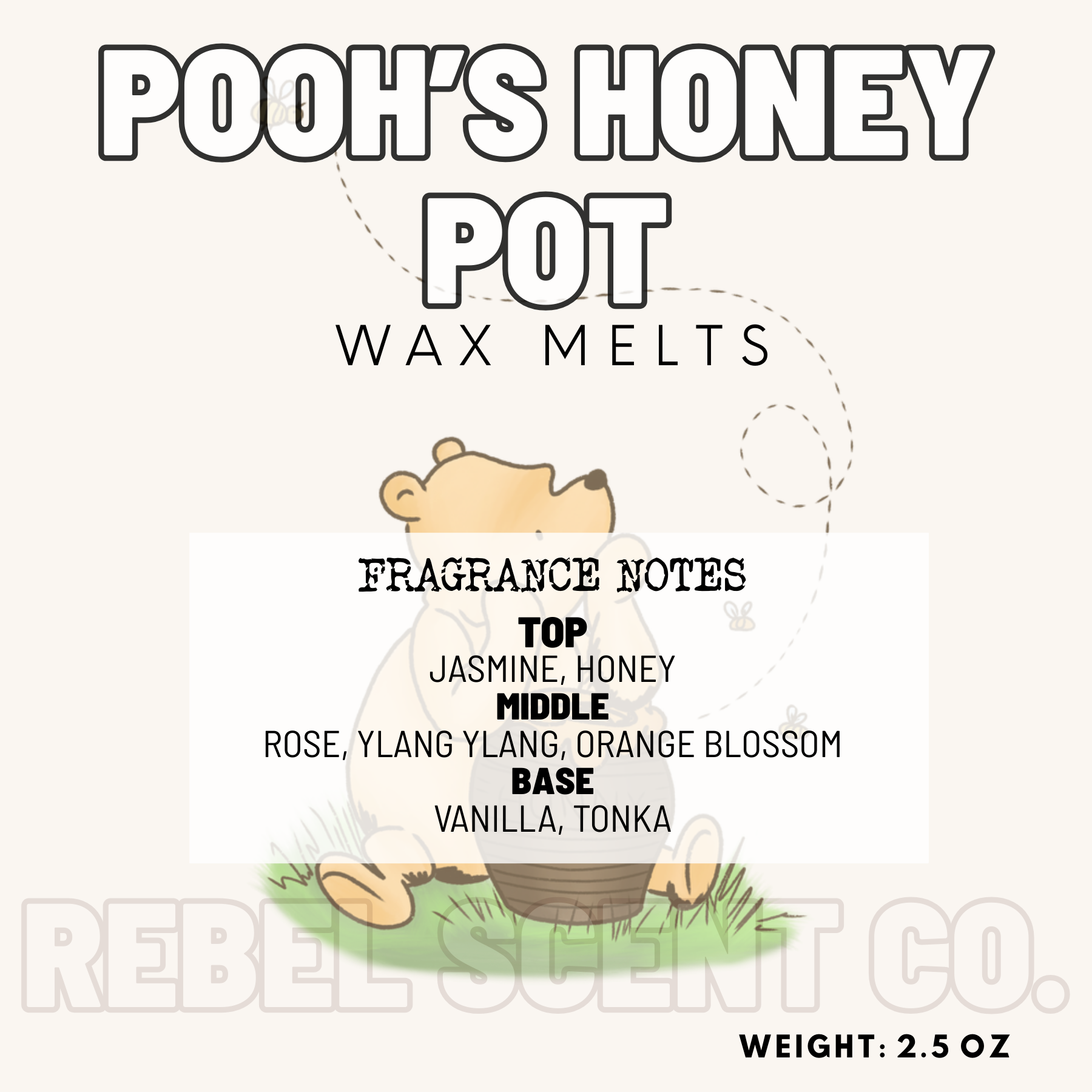 Pooh’s Honey Pot Wax Melts - 2.5oz