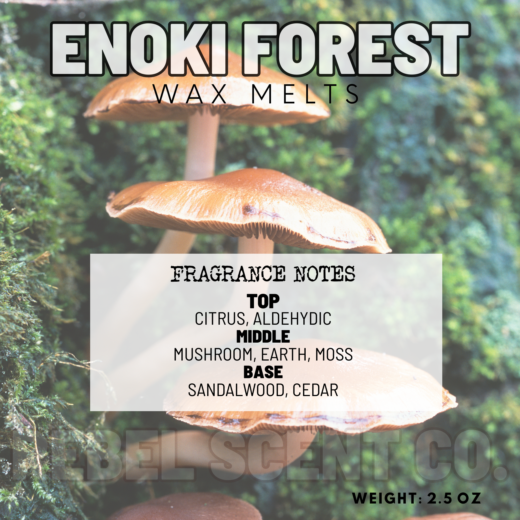 Enoki Forest Wax Melts - 2.5oz