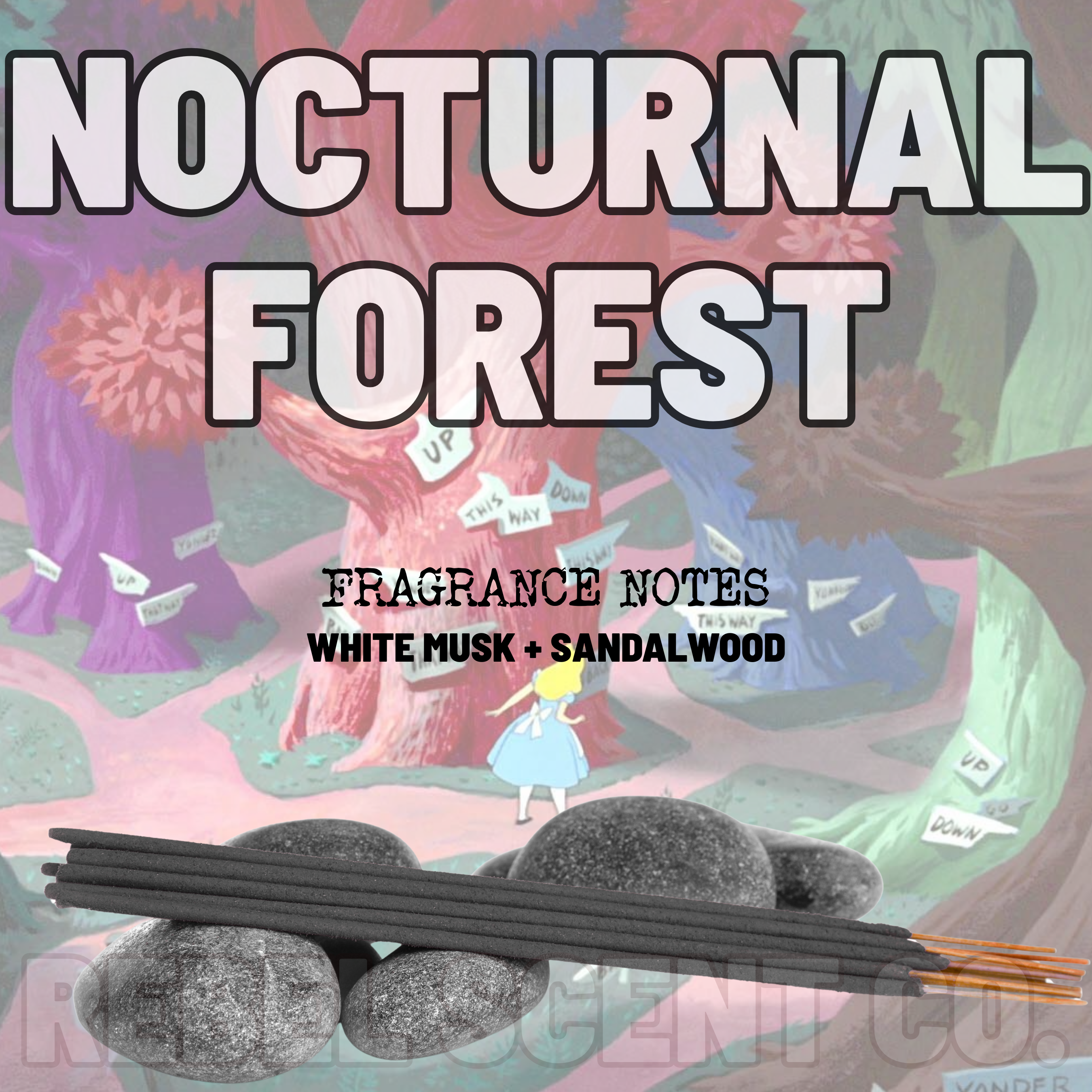 Nocturnal Forest Incense (Pack Of 10 Sticks)