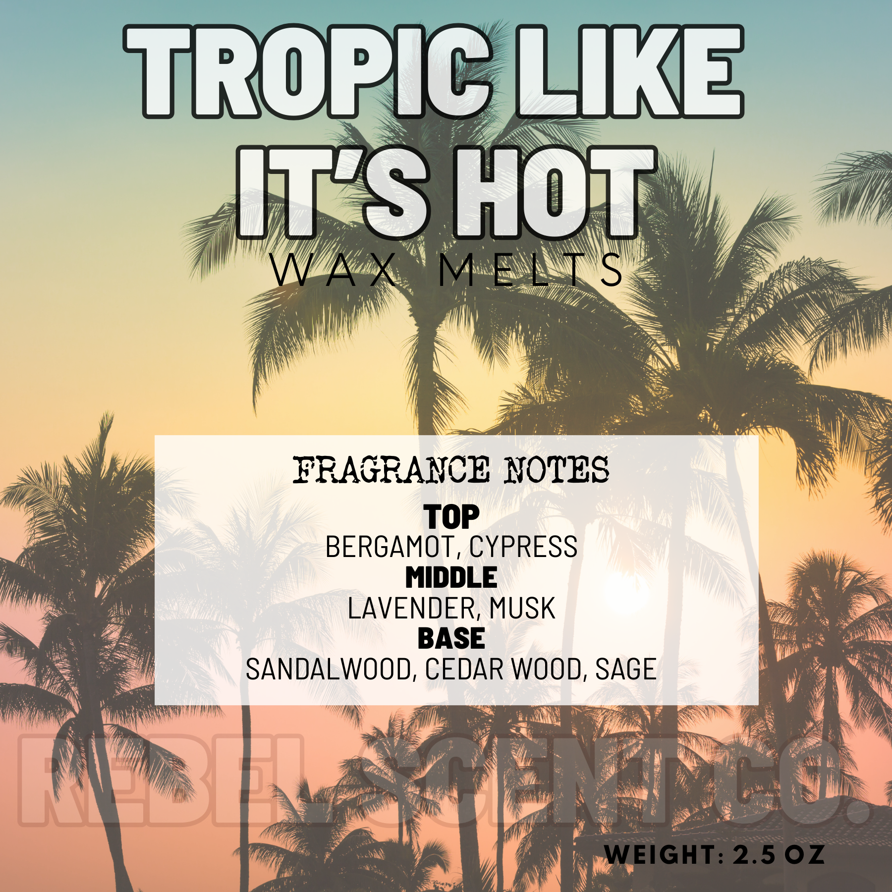 Tropic Like It’s Hot Wax Melts - 2.5oz