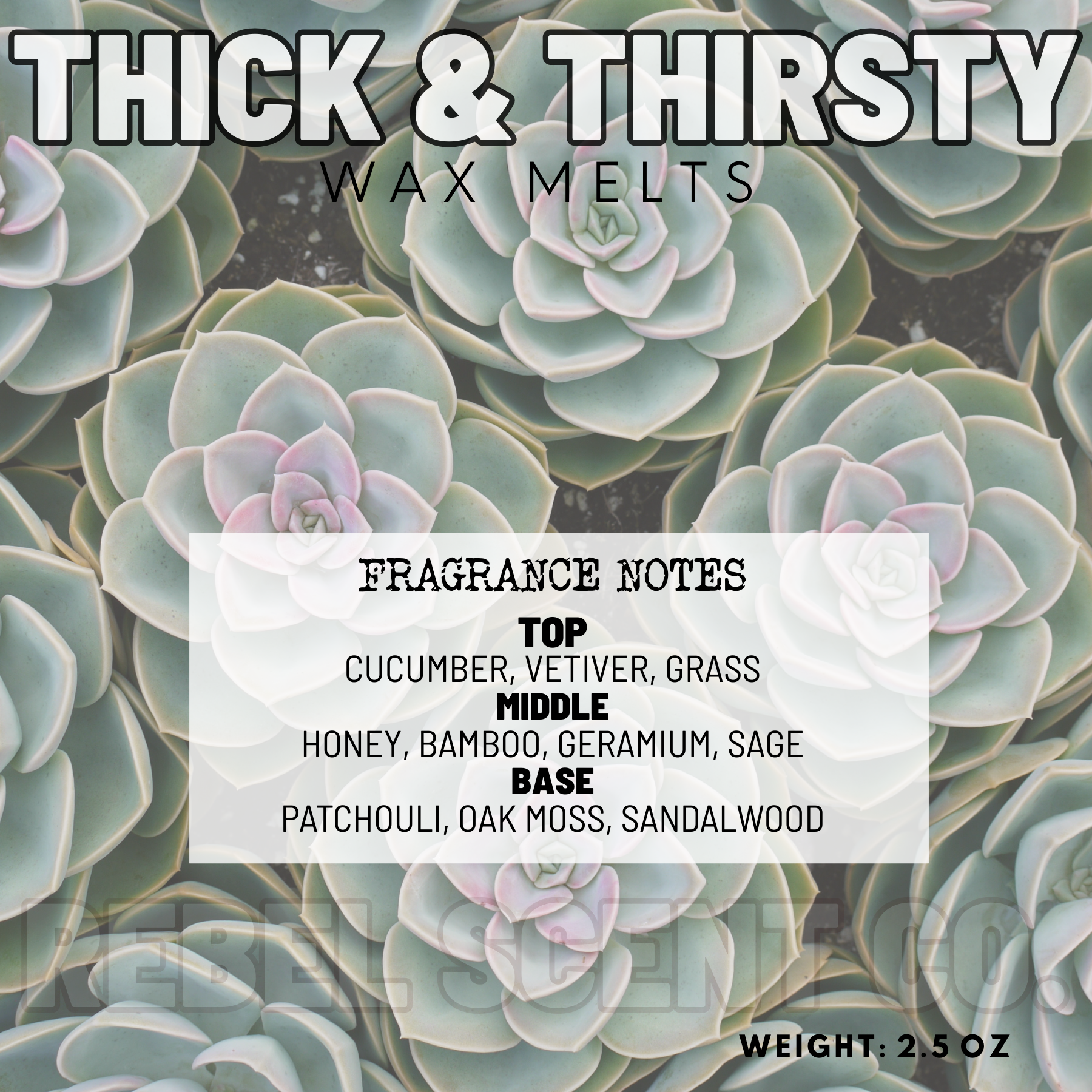 Thick and Thirsty Wax Melts - 2.5oz