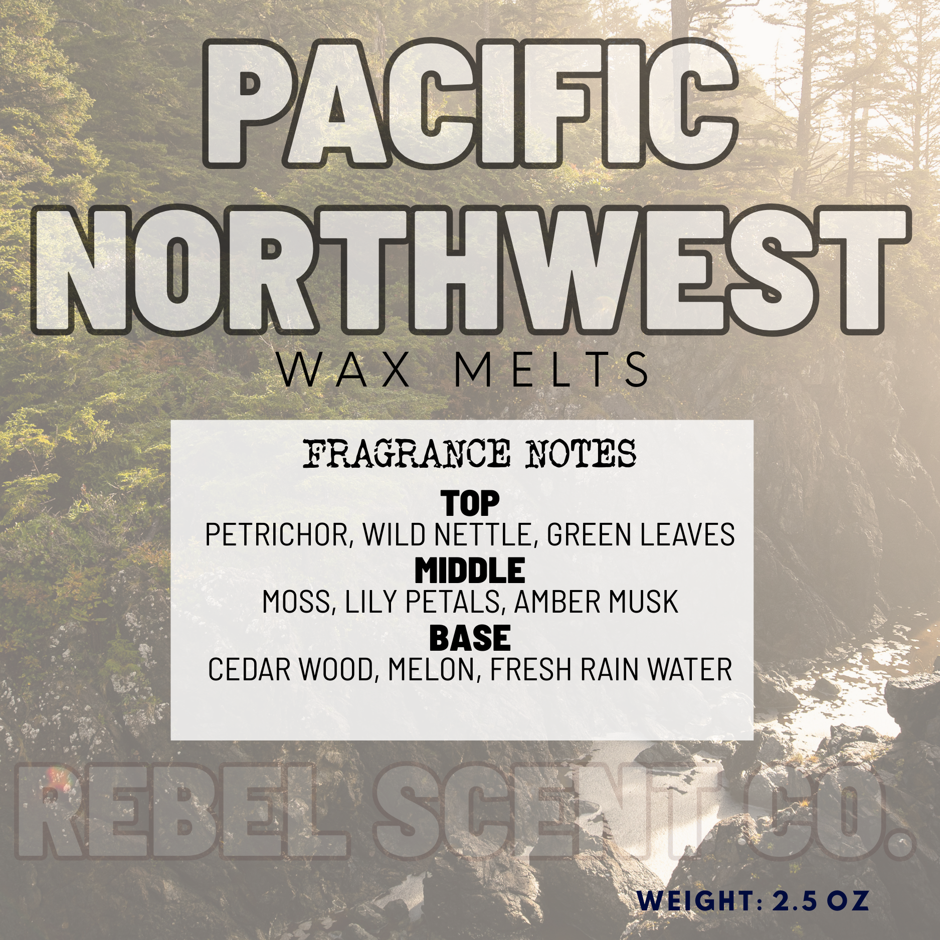 Pacific Northwest Wax Melts