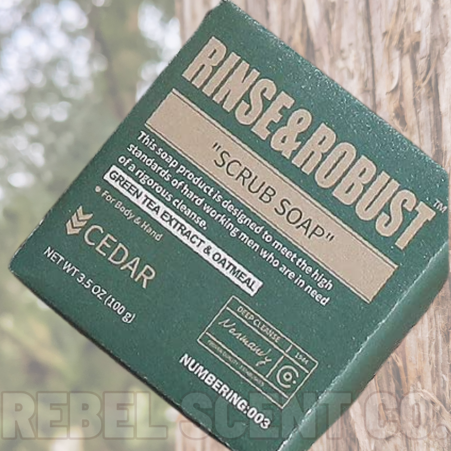 Scrub Soap: Cedar