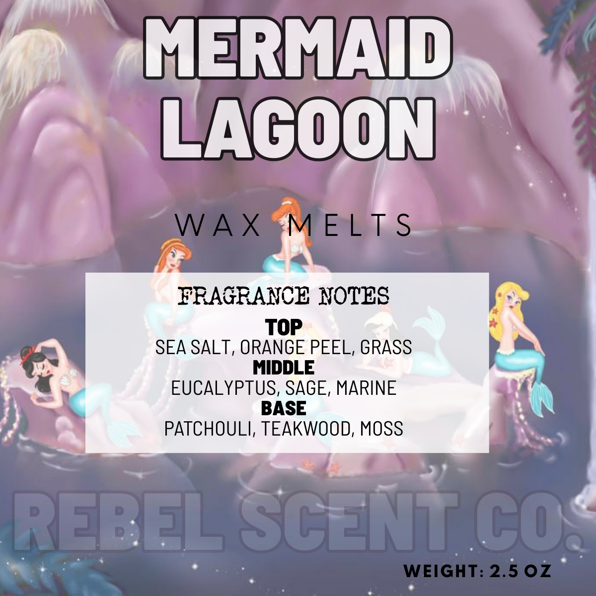 Mermaid Lagoon Wax Melts - 2.5oz
