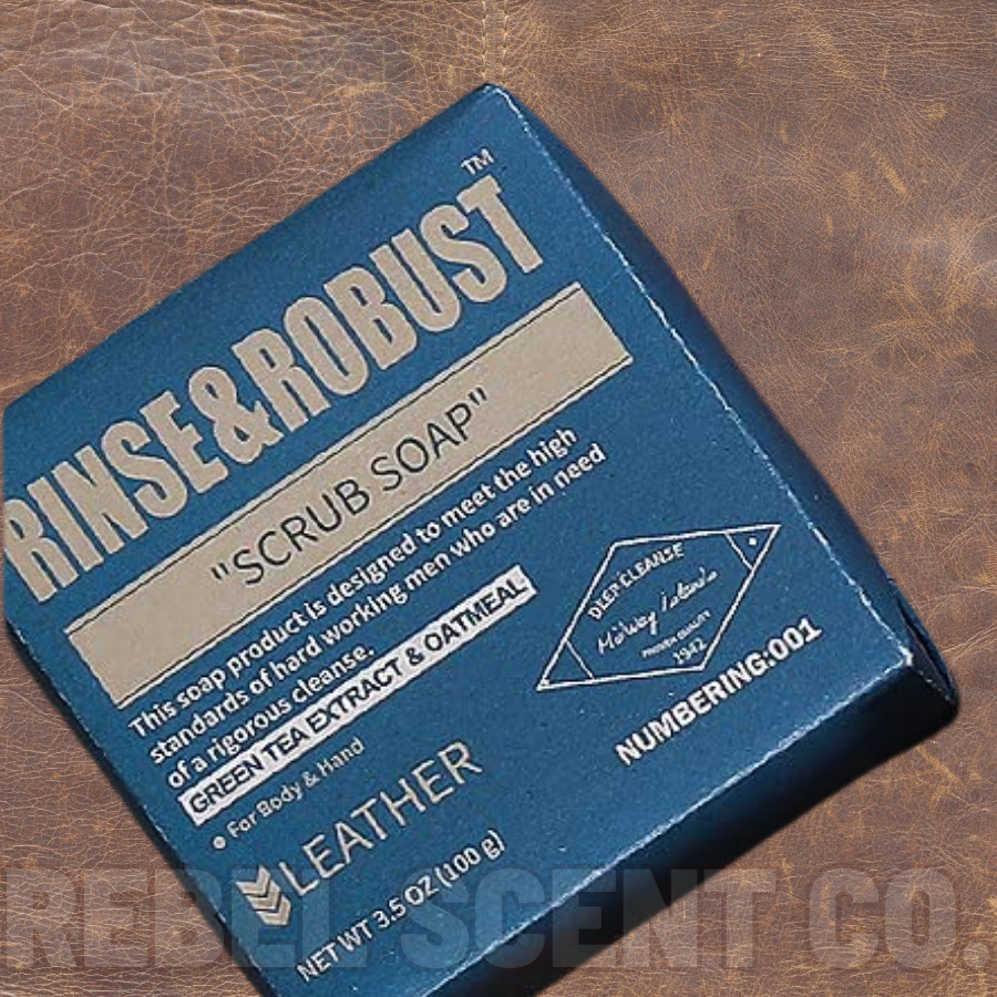 Scrub Soap: Leather
