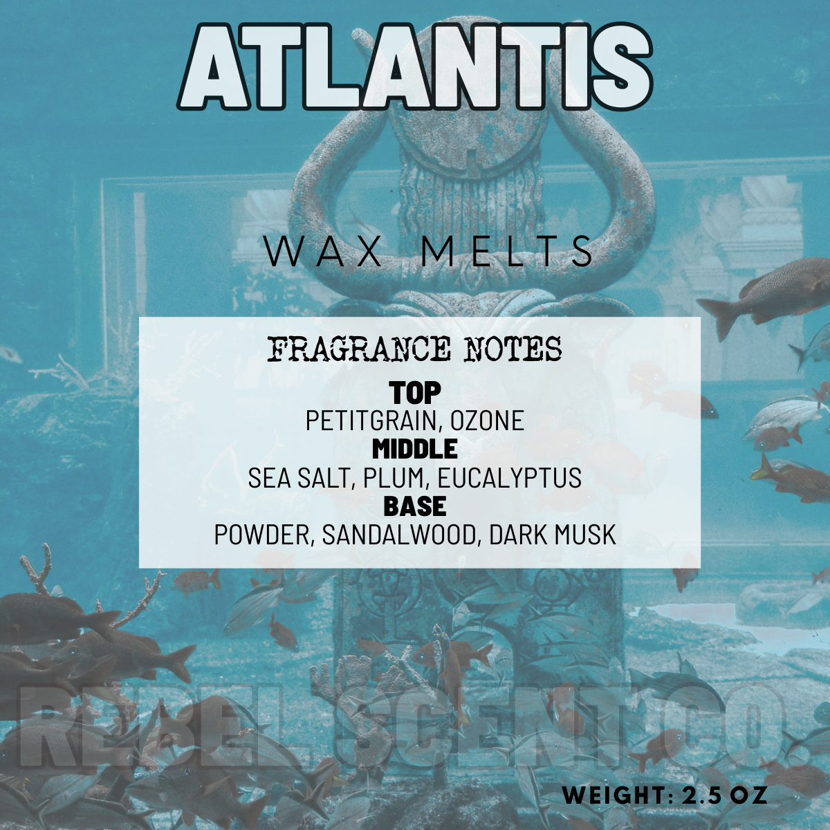 Atlantis Wax Melts - 2.5oz
