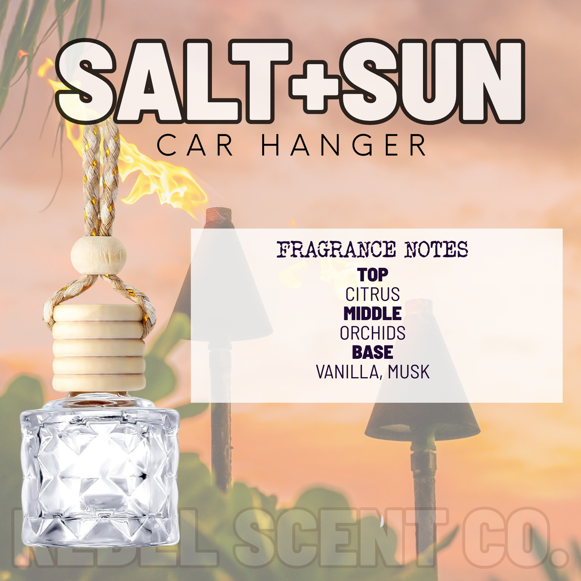 Salt + Sun Car Hanger