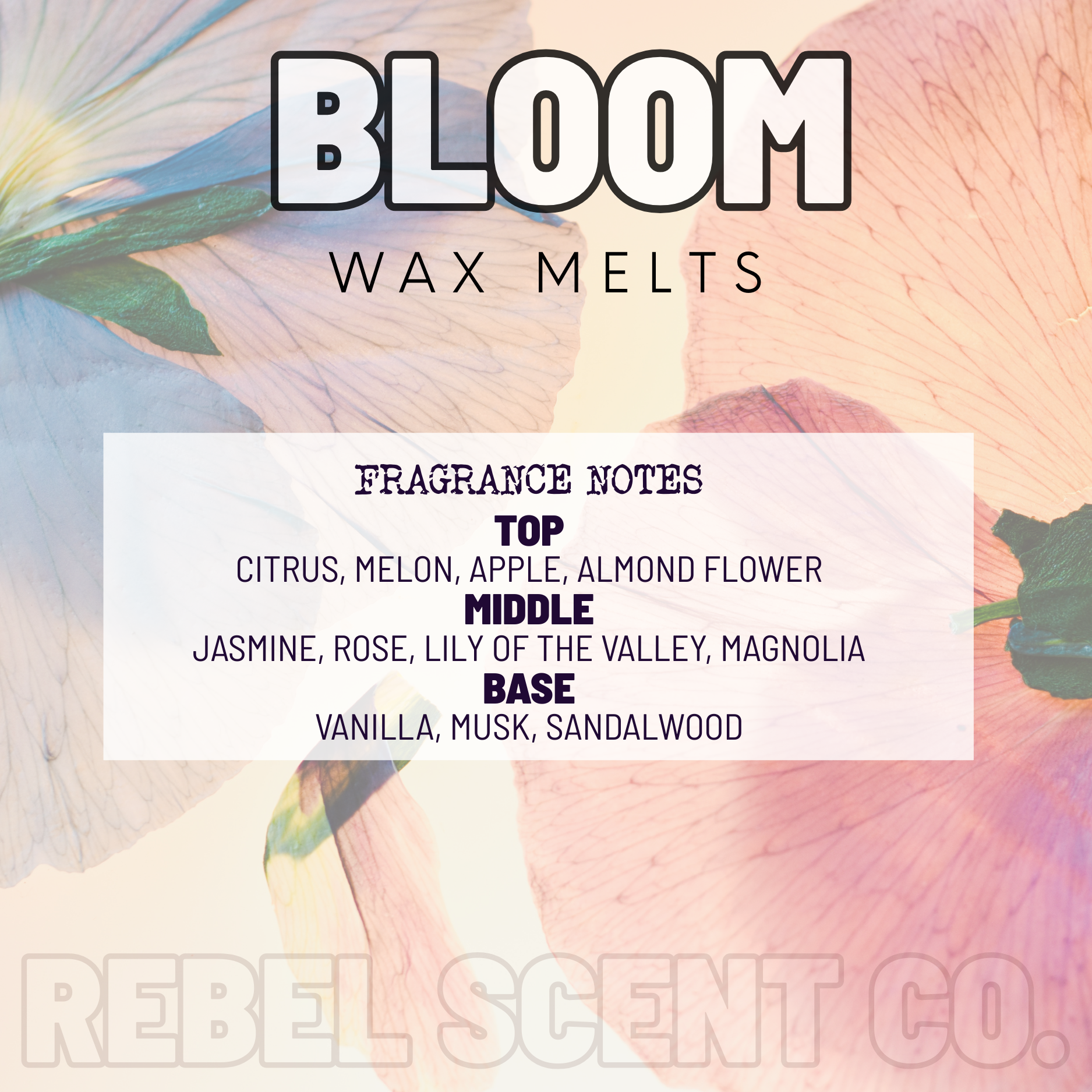 Bloom Wax Melts