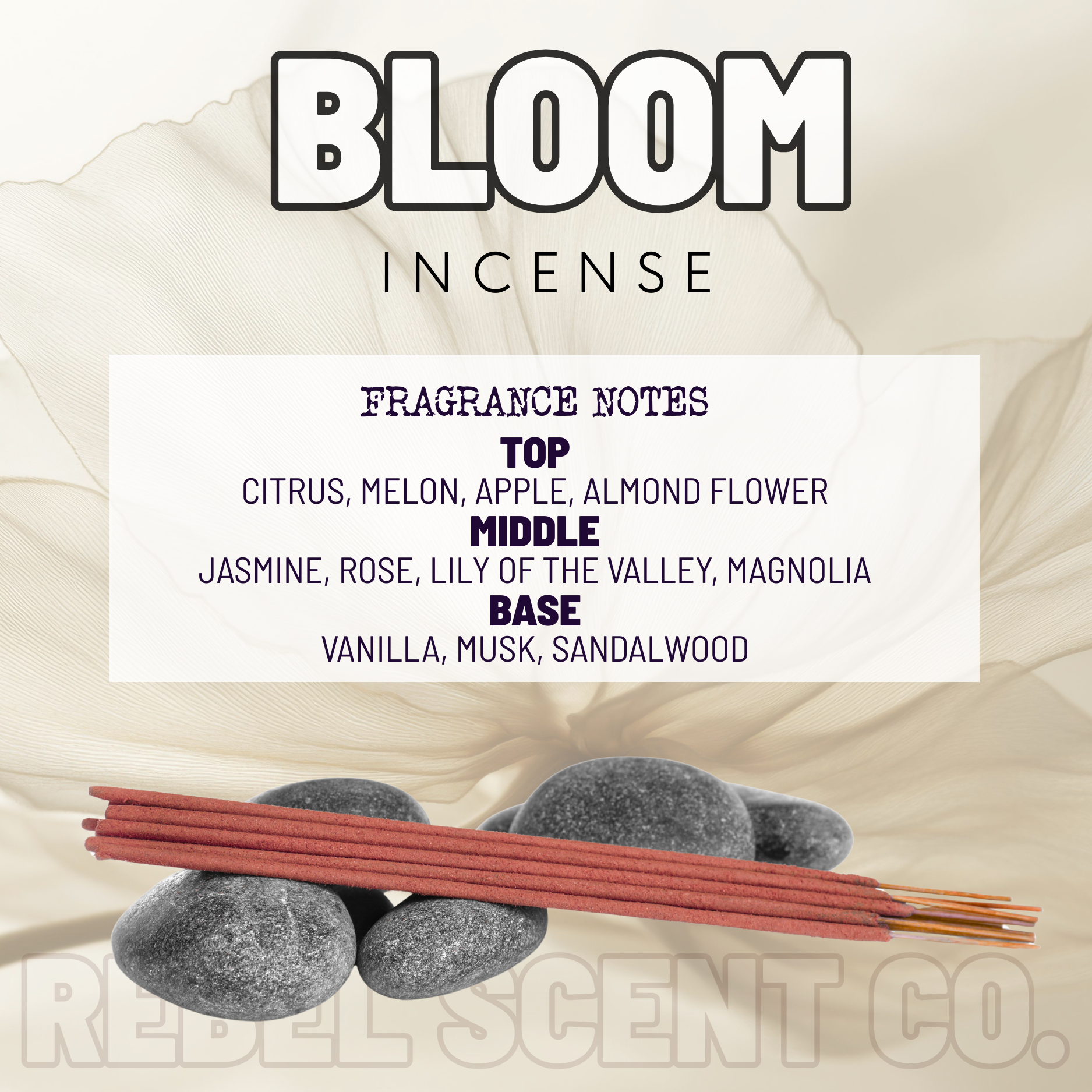 Bloom Incense (Pack of 10)