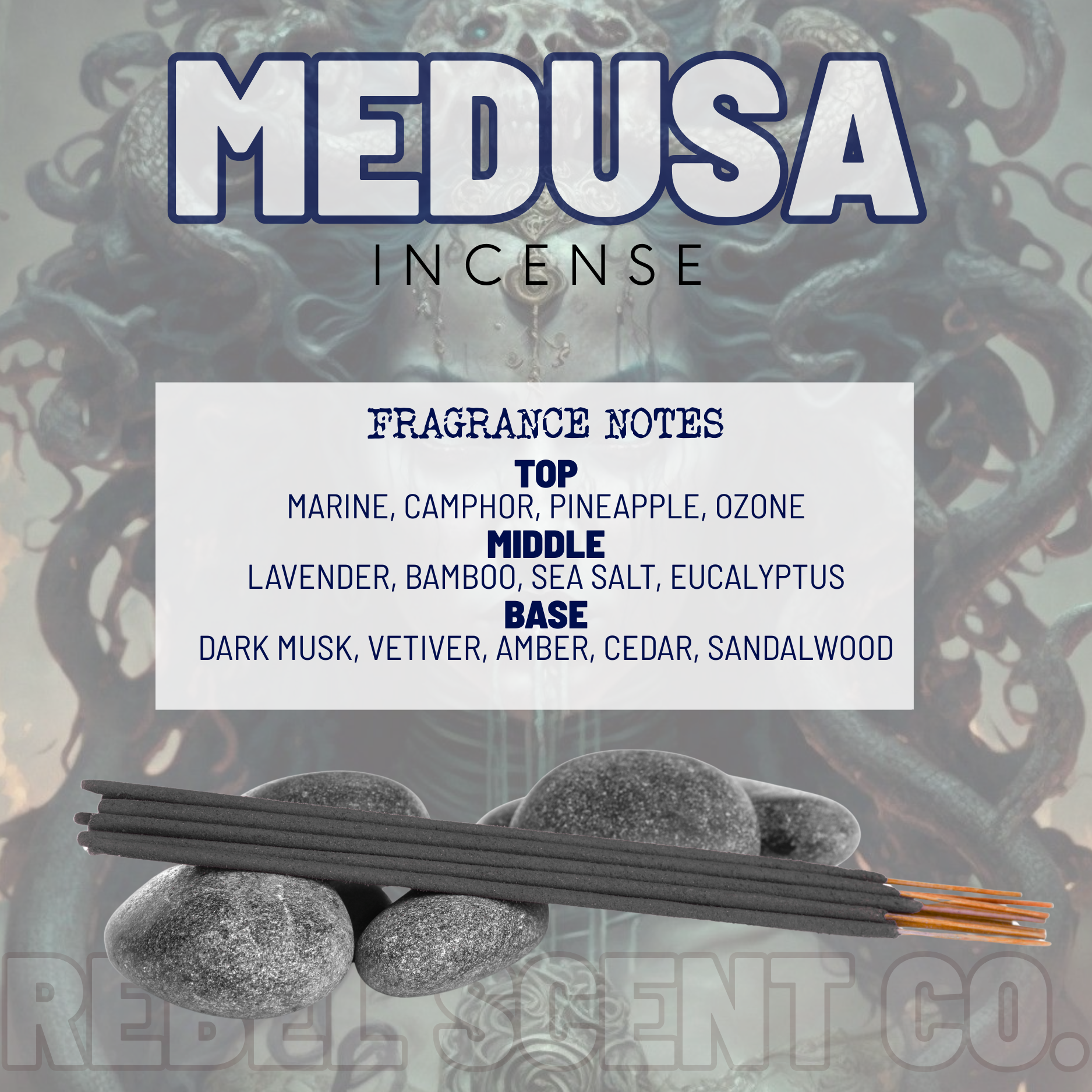 Medusa Incense (Pack of 10)