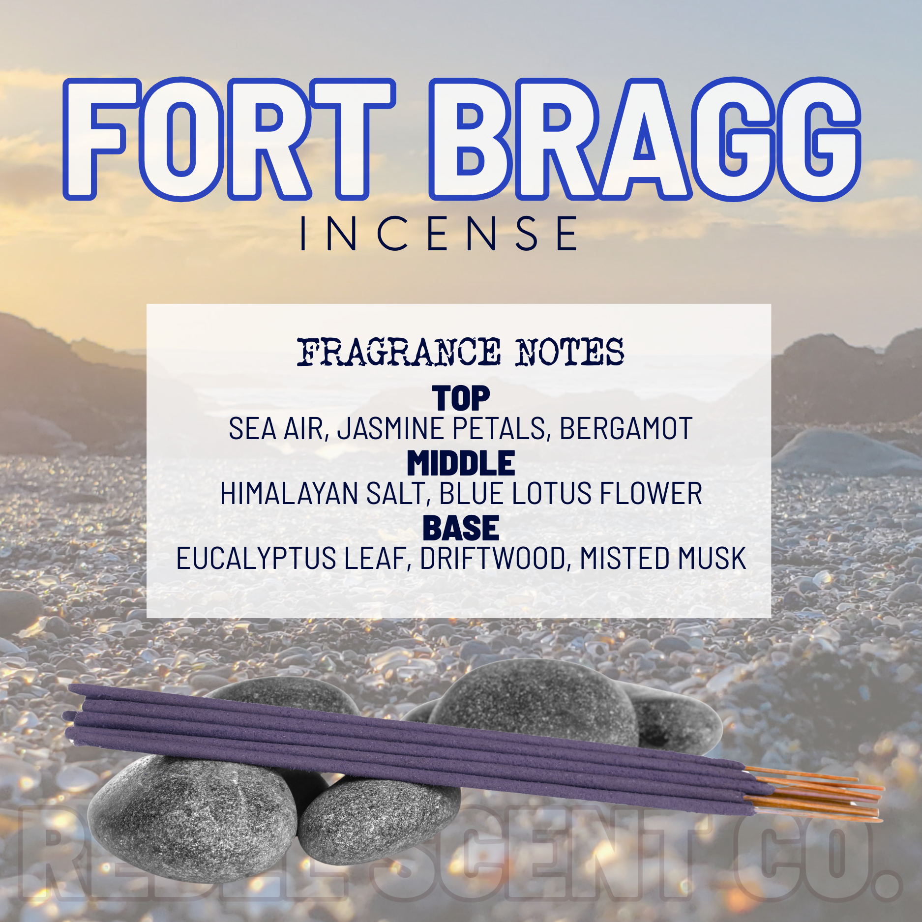Fort Bragg Incense (Pack of 10)
