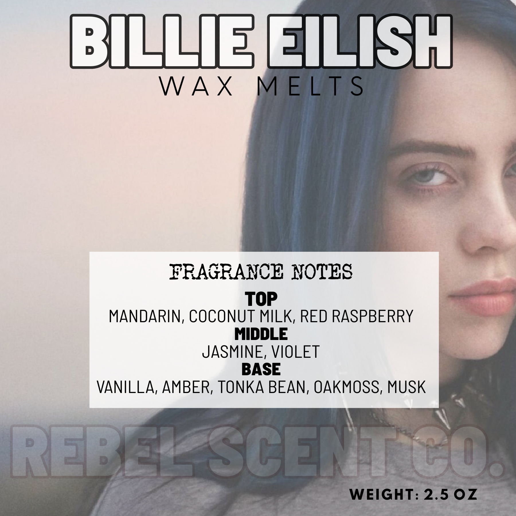 Billie Eilish Wax Melts - 2.5oz
