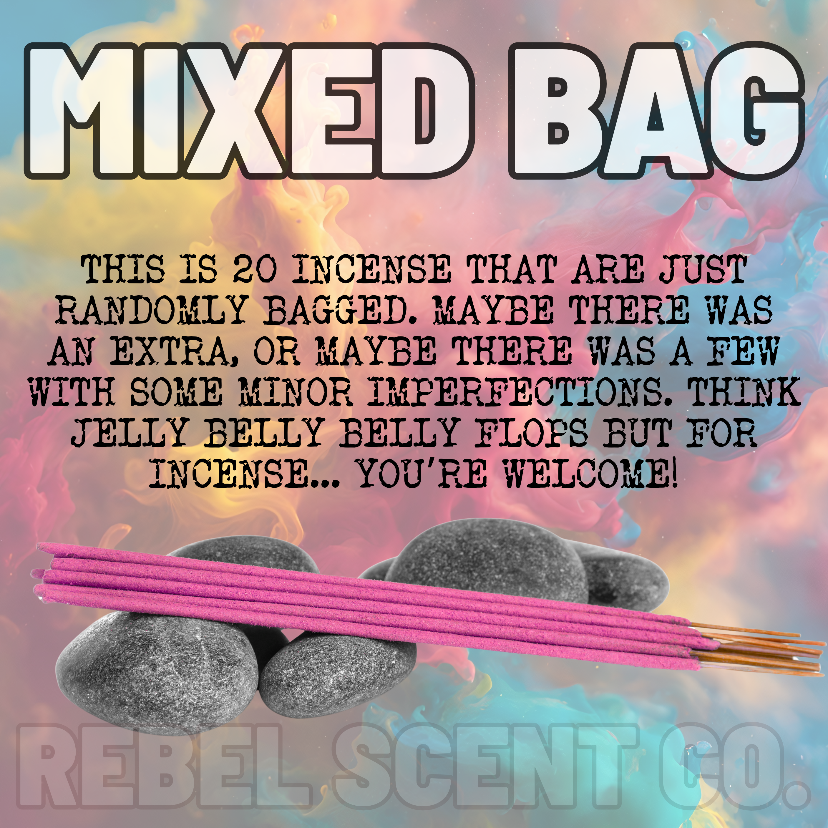 Mixed Bag Incense (Pack of 20)